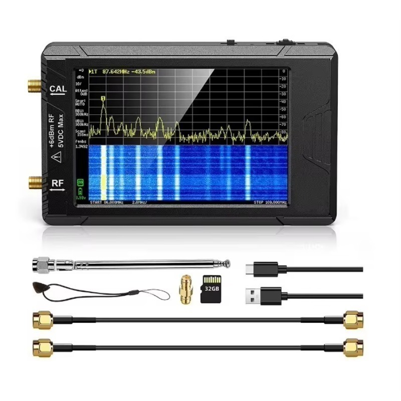 ZS-406/ZS-407 4-inch Screen Ha - огляд і ціна Signal Generator Spectrum Analyzer