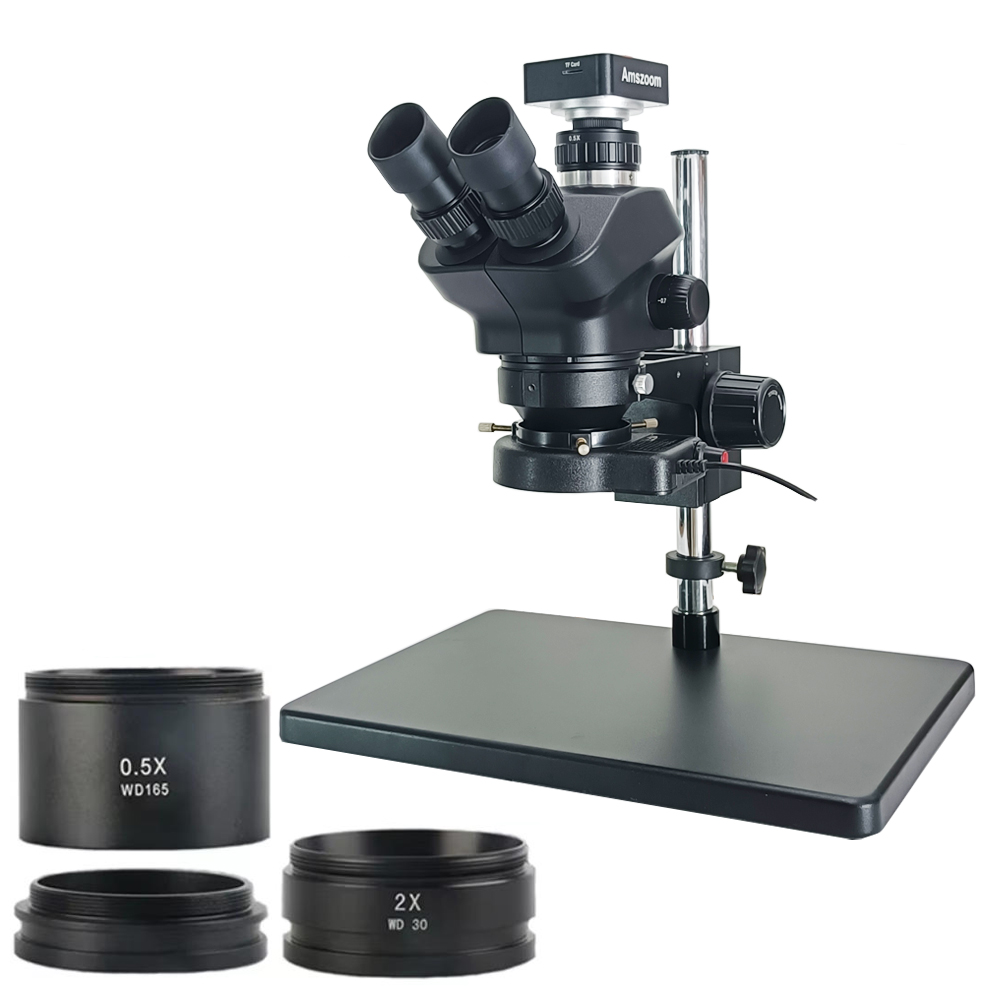 3.5X-100X Simul Focal Trinocul - огляд і ціна Stereo Trinocular Microscope Pcb