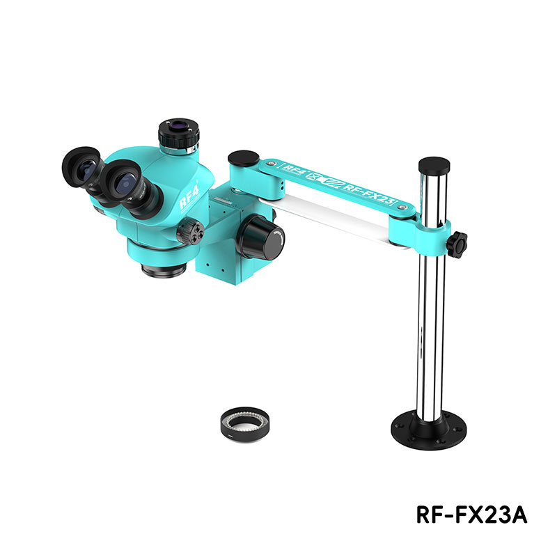 RF4 RF-FX23A Trinocular Micros - огляд і ціна Stereo Trinocular Microscope Pcb