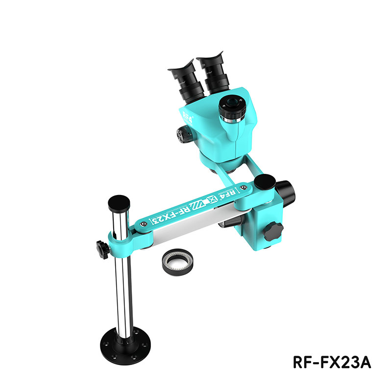 RF4 RF-FX23A Trinocular Micros - огляд і ціна Stereo Trinocular Microscope Pcb