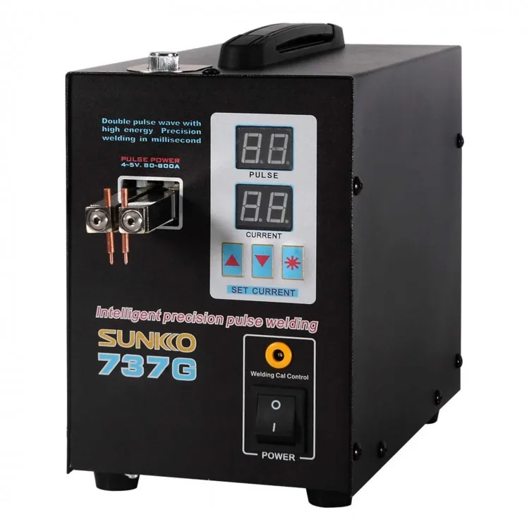 737G Spot Welder 110V 1.5KW We - огляд і ціна Spot Welder 18650 Battery Pack
