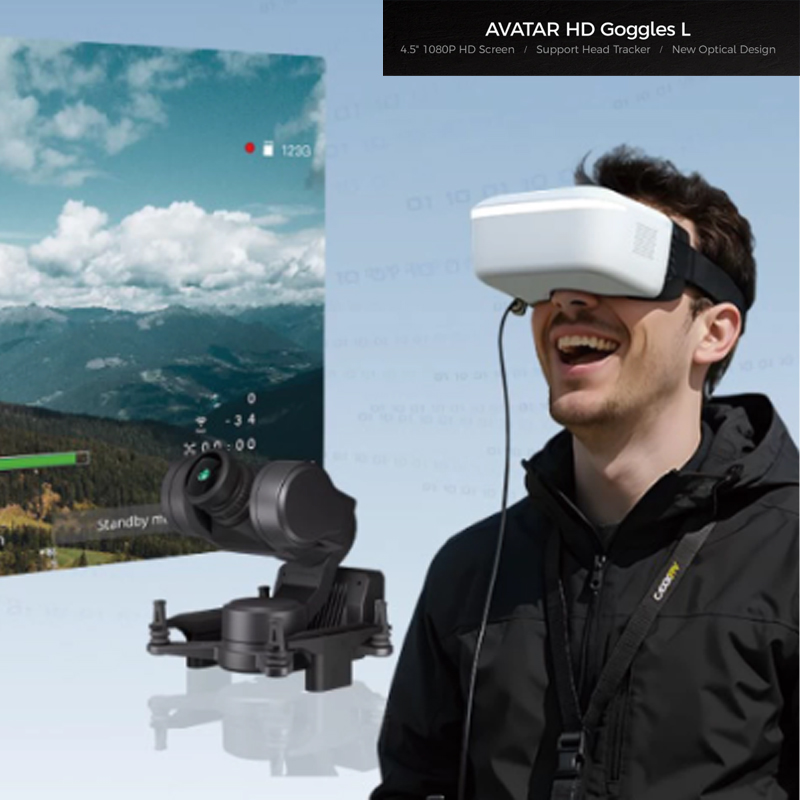 Caddx Walksnail Avatar HD FPV  - огляд і ціна Fpv Goggles Walksnail Avatar Hd