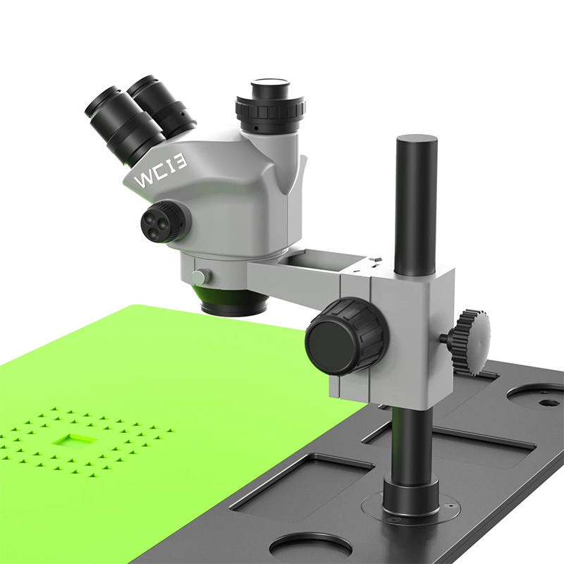 LUOWEI WCI3-7050TV-M1 7-50X Tr - огляд і ціна Stereo Trinocular Microscope Pcb