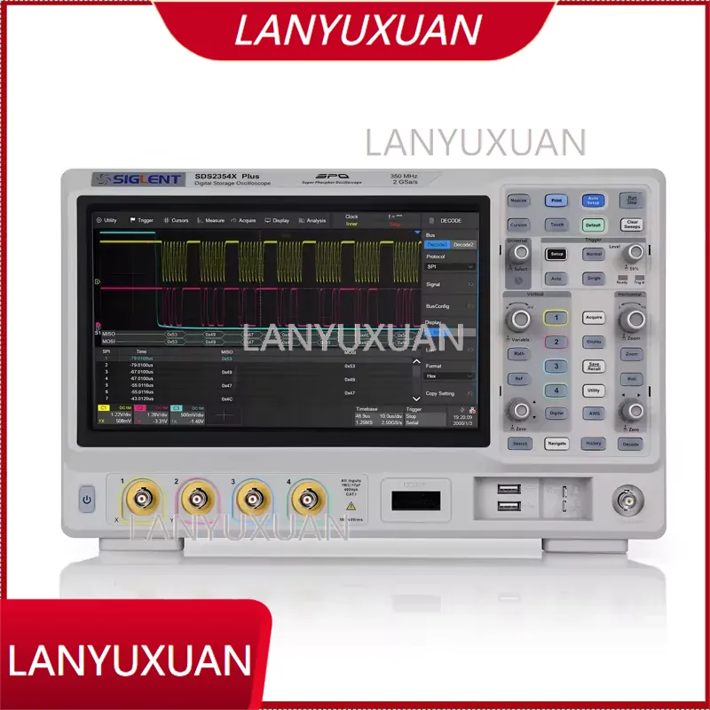 SDS2104XPLUS/SDS2204XPLUS/SDS2 - огляд і ціна Digital Storage Oscilloscope 100Mhz
