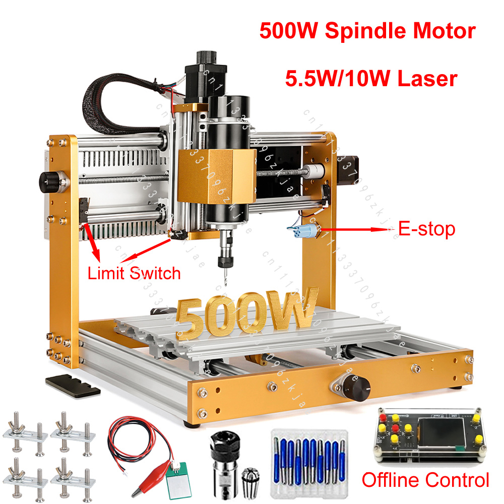 Offline Aluminum Mini CNC Rout - огляд і ціна Mini Laser Engraver Cnc Router