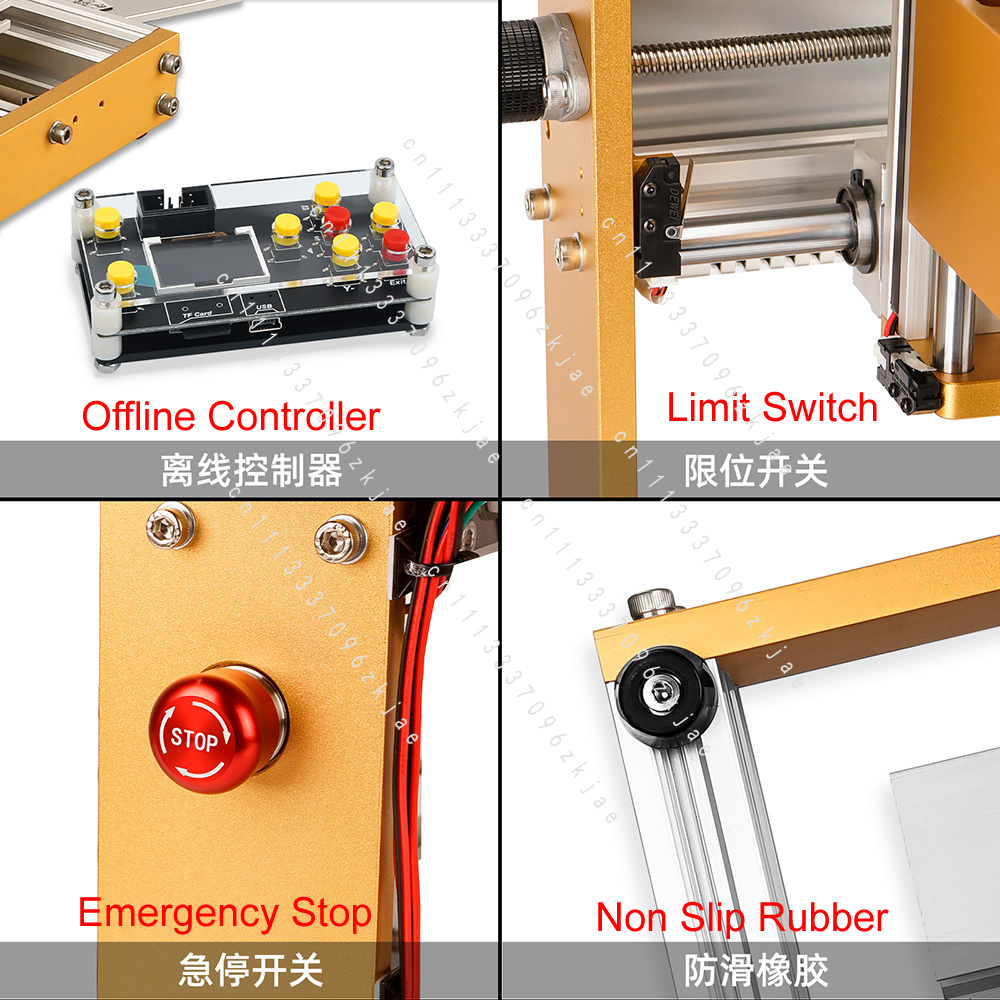 Offline Aluminum Mini CNC Rout - огляд і ціна Mini Laser Engraver Cnc Router
